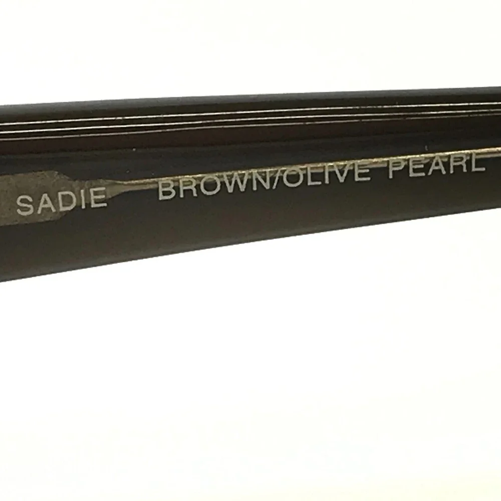 Lucky Brand Eyeglasses Frames SADIE BROWN/OLIVE PEARL Rectangular 52-15-130